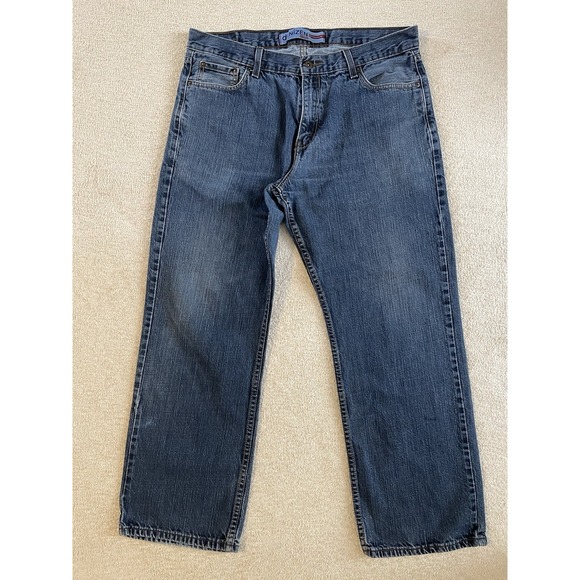Denizen from Levi's Other - Denizen Levi 281 Mens Blue Jeans Size 36x30 Straight Fit Denim 100% Cotton